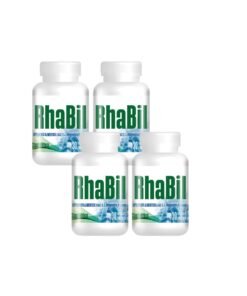 Rhabil, paquete con 4 frascos C/30 caps c/u